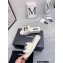 Chanel CC Logo Towel Platform Mules Slide Sandals White 2022
