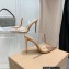 Gianvito Rossi Heel 10.5cm Plexi TPU PVC SIGMA Mules Bronze 2022