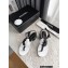 Chanel Camellia Thong Sandals G39165 Black/White 2022