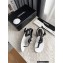 Chanel Camellia Thong Sandals G39165 Black/White 2022
