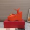 Valentino Heel 13cm Platform 5cm VLOGO Wedge Sandals Orange 2022