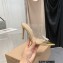Gianvito Rossi Heel 10.5cm Plexi TPU PVC SIGMA Mules Gold 2022