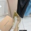 Gianvito Rossi Heel 10.5cm Plexi TPU PVC SIGMA Mules Gold 2022