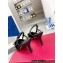 Valentino Heel 7.5cm Crystal VLogo Signature rhinestone slingback pumps Black 2022