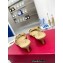 Valentino Heel 4.5cm Crystal VLogo Signature rhinestone slingback pumps Gold 2022