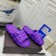 Valentino Roman Stud Turtle Slide Sandal in rubber Purple 2022