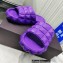 Valentino Roman Stud Turtle Slide Sandal in rubber Purple 2022
