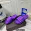 Valentino Roman Stud Turtle Slide Sandal in rubber Purple 2022