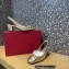 Valentino Heel 5cm VLogo Chain Slingback Pumps Light Gold 2022