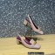 Valentino Heel 5cm VLogo Chain Slingback Pumps Nude 2022