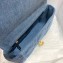 Dior Medium Caro Bag in Macrocannage Denim Blue 2022