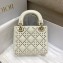 Lady Dior Mini Bag in Latte Lucky Star Cannage Lambskin 2022