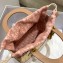 Lady Dior Medium Bag in Natural Wicker and Oblique Jacquard Nude Pink 2022