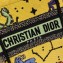 Dior Mini Book Tote Phone Bag in Multicolor Pixel Zodiac Embroidery Yellow 2022