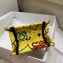 Dior Mini Book Tote Phone Bag in Multicolor Pixel Zodiac Embroidery Yellow 2022