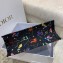 Dior Medium Book Tote Bag in Multicolor Pixel Zodiac Embroidery Black 2022