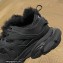 Balenciaga Track Trainers Black Fur Women/Men Sneakers Top Quality 2022