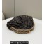 Fendi Brown FF fabric Shell Pochette Bag 2022