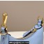 Fendi leather Nano Fendigraphy Hobo Bag Charm Light Blue 2022