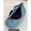 Fendi leather Fendigraphy Small Hobo Bag Mint Green 2022