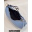Fendi leather Fendigraphy Small Hobo Bag Light Blue 2022