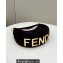 Fendi leather Fendigraphy Small Hobo Bag Suede Coffee 2022