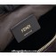 Fendi leather Fendigraphy Small Hobo Bag Suede Coffee 2022
