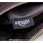 Fendi leather Fendigraphy Small Hobo Bag Suede Coffee 2022