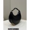 Fendi leather Fendigraphy Small Hobo Bag crocodile Print Black 2022