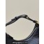 Fendi leather Fendigraphy Small Hobo Bag crocodile Print Black 2022