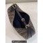 Fendi Brown FF fabric Fendigraphy Medium Hobo Bag Black 2022