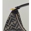 Fendi Brown FF fabric Fendigraphy Small Hobo Bag Coffee 2022