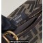 Fendi Brown FF fabric Nano Fendigraphy Hobo Bag Charm Coffee 2022