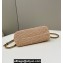 Fendi First Small Beige raffia macrame Bag 2022