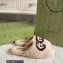 Gucci Interlocking G shearling flat slippers Beige 2022
