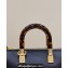 Fendi By The Way Mini Boston Bag Black with rigid plexiglass handles 2022