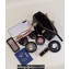 Fendi By The Way Mini Boston Bag Black with rigid plexiglass handles 2022