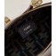 Fendi By The Way Mini Boston Bag Dove Gray with rigid plexiglass handles 2022