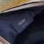 Fendi leather Fendigraphy Medium Hobo Bag Gold 2022