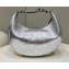 Fendi leather Fendigraphy Medium Hobo Bag Silver 2022