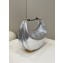 Fendi leather Fendigraphy Medium Hobo Bag Silver 2022