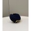 Fendi Nano Fendigraphy Hobo Bag Charm Denim Blue 2022