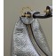Fendi leather Fendigraphy Medium Hobo Bag Silver 2022