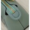 Fendi By The Way Mini Boston Bag Mint Green with rigid plexiglass handles 2022