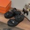 Hermes Chaine d'Ancre Epopee Espadrilles Black 2022