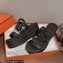 Hermes Chaine d'Ancre Epopee Espadrilles Black 2022