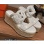 Hermes Chaine d'Ancre Epopee Espadrilles White 2022