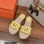 Hermes Chaine d'Ancre Famosa Espadrilles Yellow 2022
