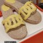 Hermes Chaine d'Ancre Famosa Espadrilles Yellow 2022