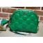 Gucci GG matelassé leather shoulder bag ‎702229 Green 2022